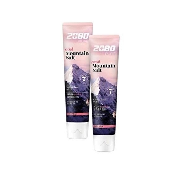 [셀러허브 1]애경 2080 히말라야 퓨어마운틴 핑크민트 솔트치약 100g x 12개