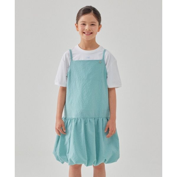 <매장정품> COVERNAT 커버낫 KIDS 클로버 포인트 벌룬핏 원피스 민트 CK2502OP87MI 810831