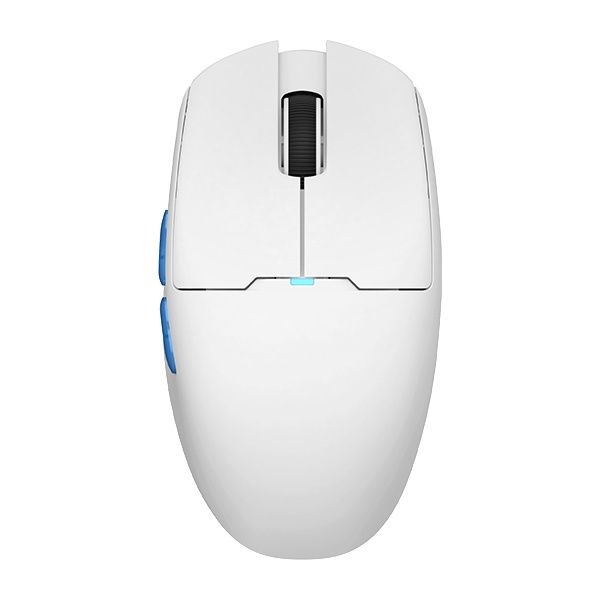 ABKO 유.무선 게이밍 광마우스, H250A 화이트 USB