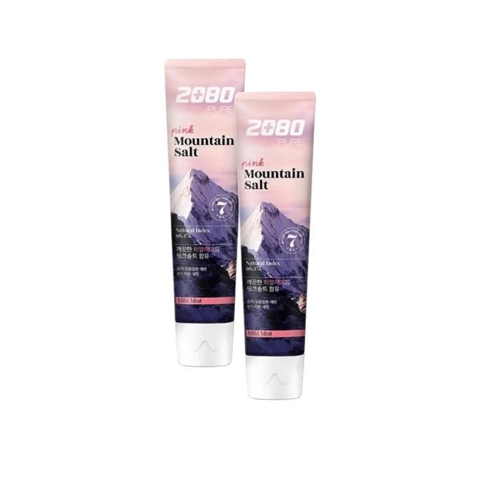 애경 2080 히말라야 퓨어마운틴 핑크민트 솔트치약 100g x 12개
