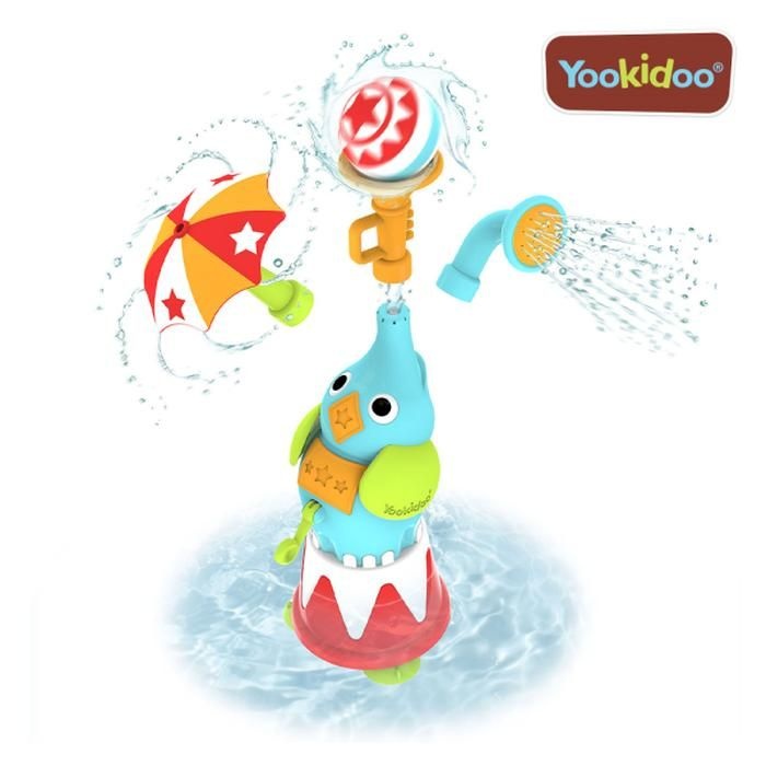 제조사: YOOKIDOO 수입원: 이지엠인터내셔널 [유키두][유키두] 뿜뿜 변신 코끼리 분수 40416