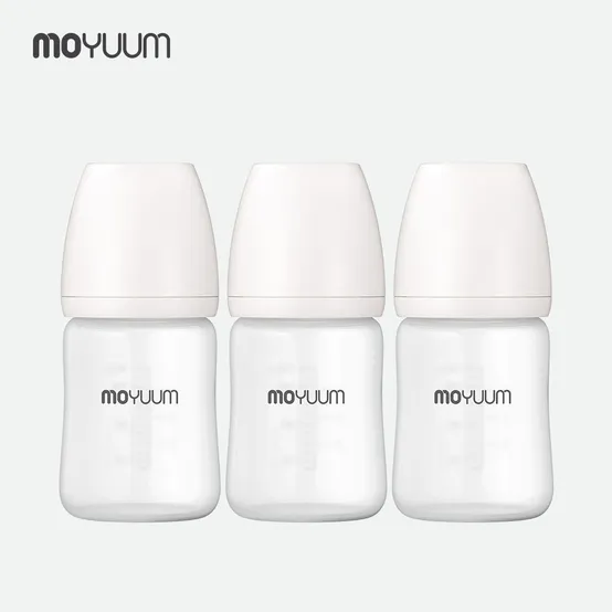 (현대Hmall) [모윰] 실리콘 코팅 유리젖병 150ml 트리플팩