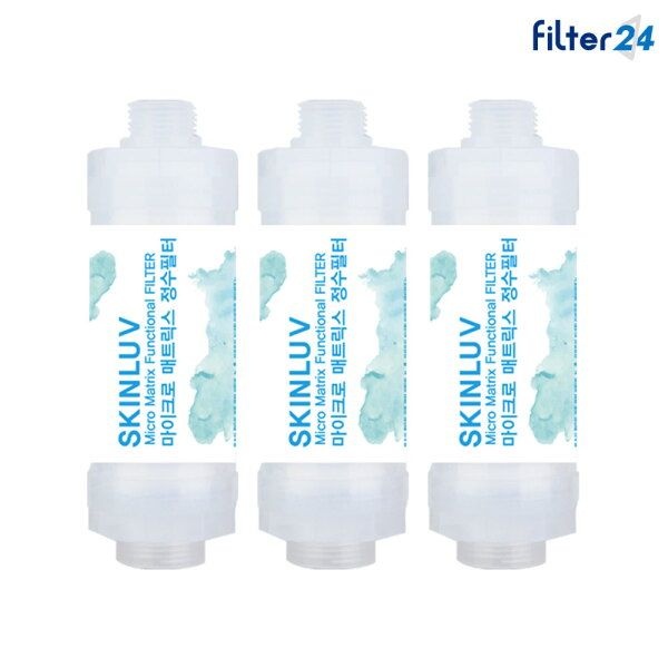 [필터24] SK매직 BID-B15D BID-E16D 비데필터 호환 나사형 3개 SET [녹물/이물질제거]