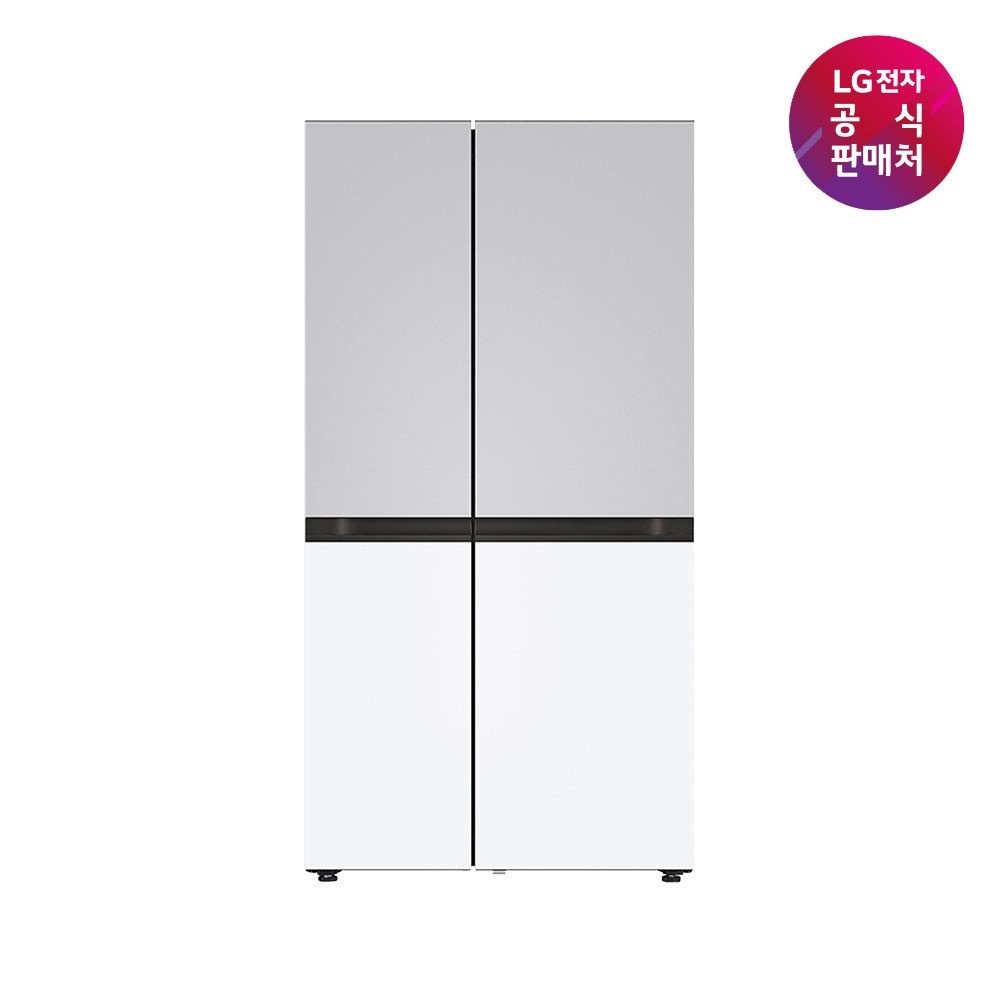 LG전자 (현대홈쇼핑) LG 디오스 오브제 양문형 냉장고 832L [S836MRQ032]