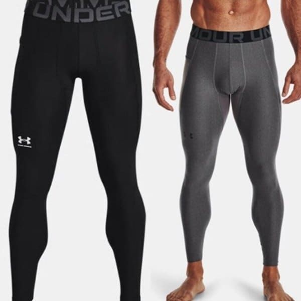 <매장정품> 언더아머 1361586 히트기어 컴프레션 기능성 남성 레깅스 타이즈 76199