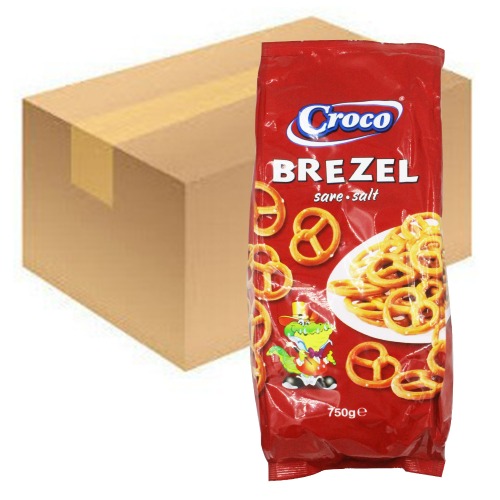 크로코 프레첼 750g 6개입 1박스 대용량 업소용 무