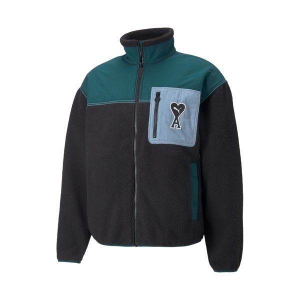 Puma Puma x AMI Sherpa Jacket Puma Black 푸마 x 아미 쉐르파 자켓 푸마 블랙
