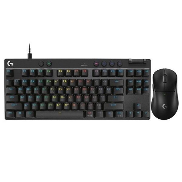 로지텍 G PRO X SUPERLIGHT 2 DEX + PRO X TKL RAPID 키보드 마우스 세트 (블랙)