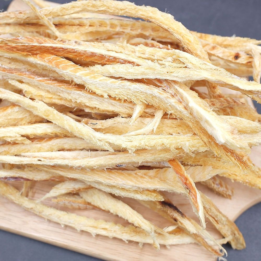 [온누리상품] 프리미엄 강원도 황태채 500g 1kg 국내가공 고담백 북어채