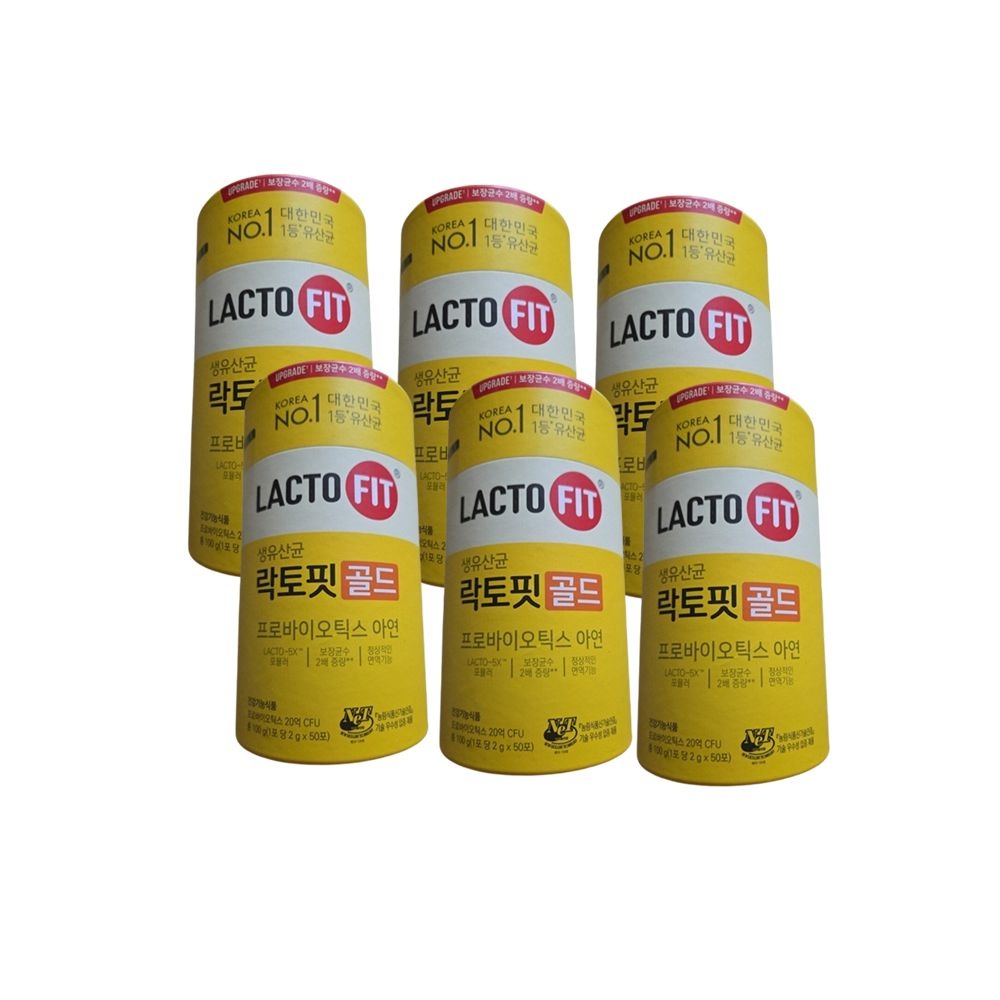 종근당건강(주) 락토핏 골드 2g 50포 6통