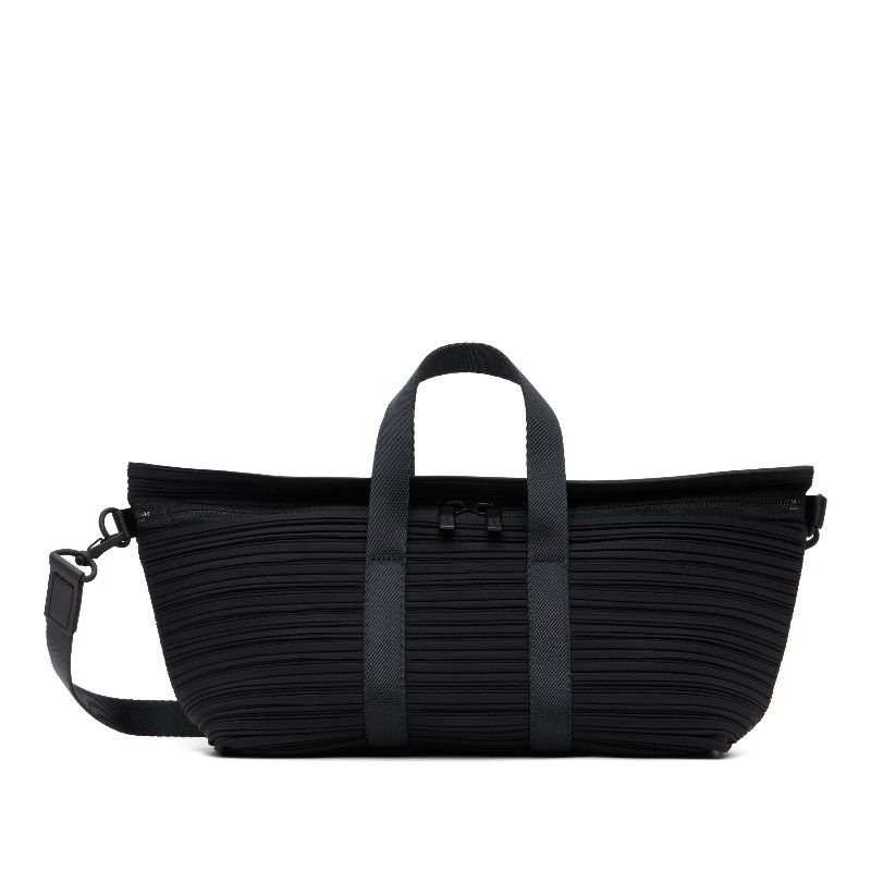플리츠 플리즈 이세이미야케 플리츠플리즈 블랙 보스턴 플리츠 숄더백 PP59AG631 15-black