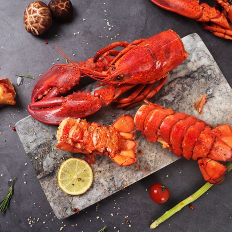 해미래 [해미래] 간편한 홈파티 자숙 냉동 랍스터 2마리 (마리당 400-450g 내외)