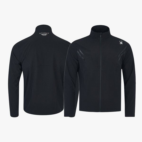 스파이더 [국내 매장품] 스파이더 헥센 맨즈 쿨링 윈드브레이커 SPJPCNJK201MBLK 169184