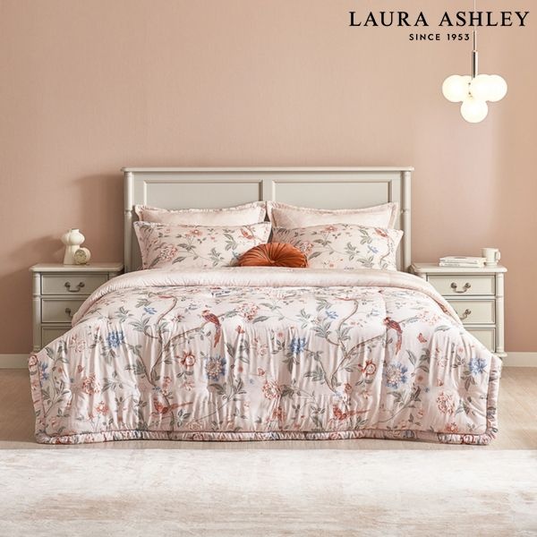 [롯데백화점] 로라애슐리 썸머펠리스 60수 모달 차렵이불(Q)200x230(R11E3BPA24)GN LE1220417175