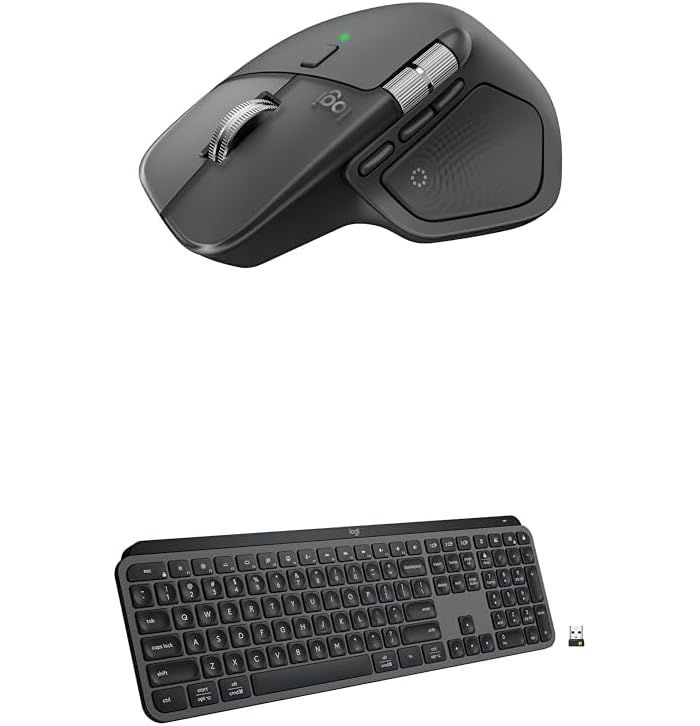 [해외] 로지텍 MX 마스터 4 무선 마우스 - 그래파이트