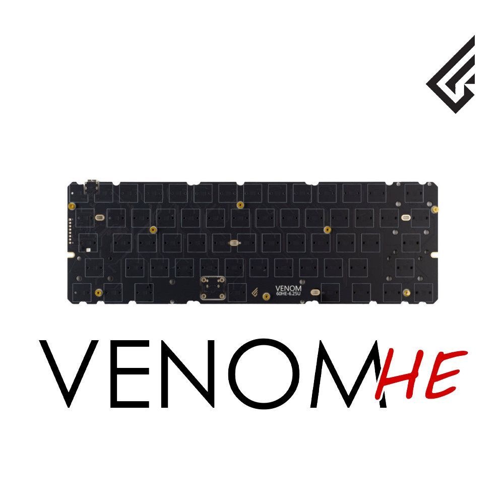 [해외] Geonworks Venom60 HE 기판 베놈 커스텀 키보드 부품