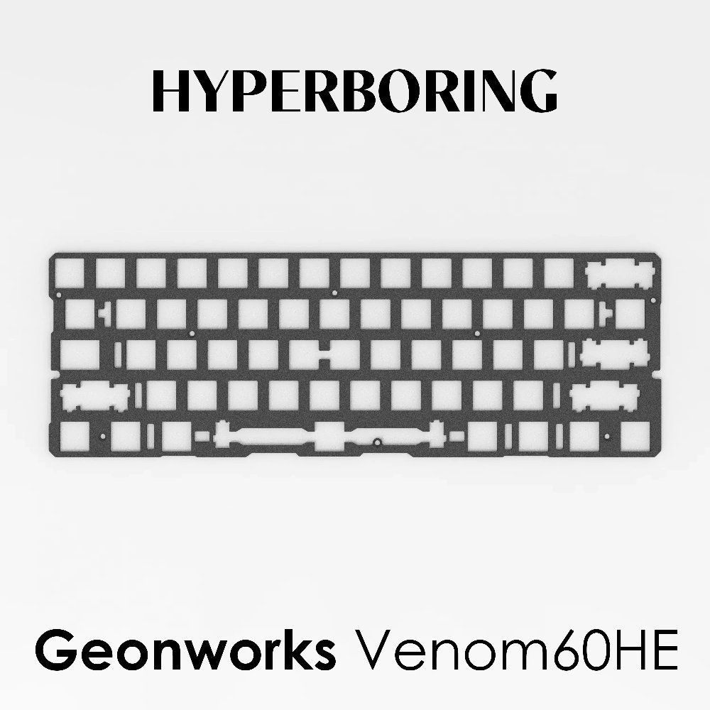 [해외] Geonworks Venom60HE FR4 플레이트 기보강 폼
