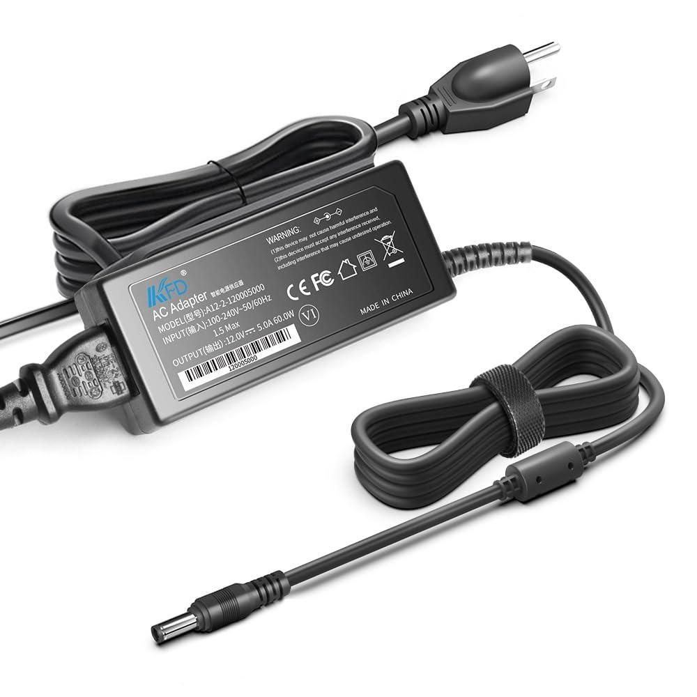 KFD [해외] KFD 12V 5A 60W AC DC 어댑터 충전기 CWT PAA060F PAA050F PAA040F KPL-060F KPL-040F KPA-050F Synology DiskStation DS220+ DS220j DS212 DS213 DS218J