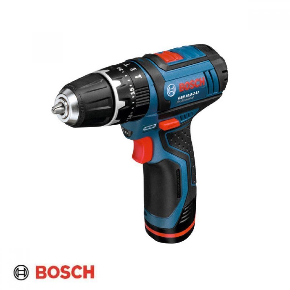 보쉬 충전 임팩트 드릴 GSB 10.8-2 LI 10.8V 2.0 Ah 전동 공구 수입