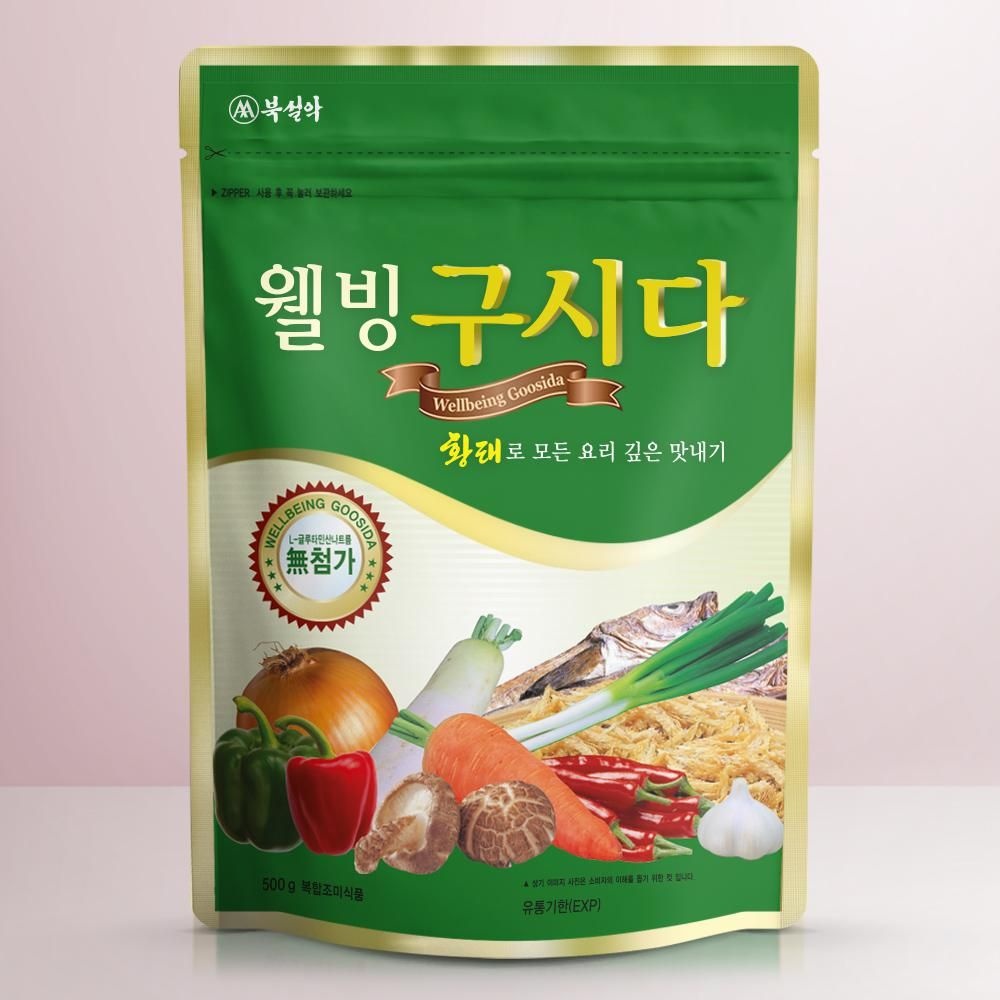 [오늘출발] 만능 분말육수 황태로 만든 웰빙구시다 500g 대용량