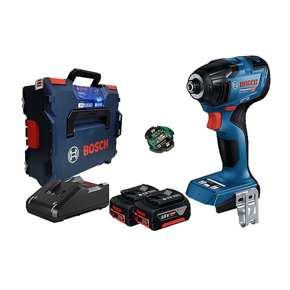 보쉬 BL 모터 GDR 18V-210C 충전임팩 드라이버 5.0 AH 전동 공구 컴팩트