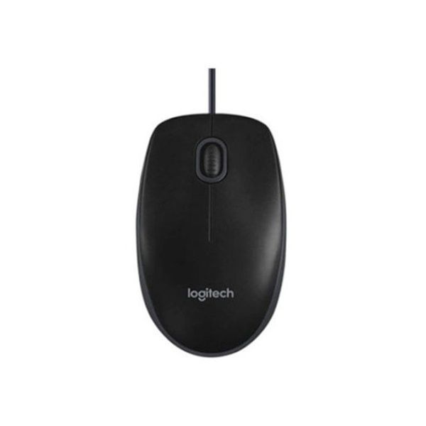 [온누리상품] 마우스 로지텍 사무용 유선 마우스 B100 블랙 USB