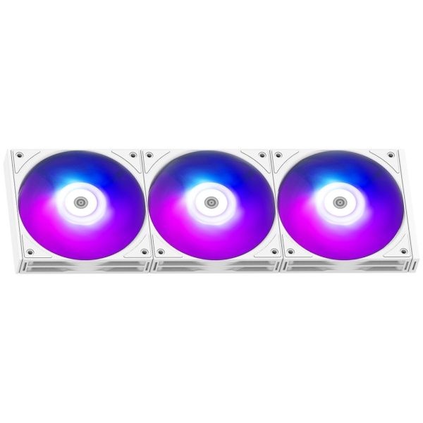 케이스쿨러 3RSYS Silence GI 120 데이지체인 3팩 화이트 [정방향]