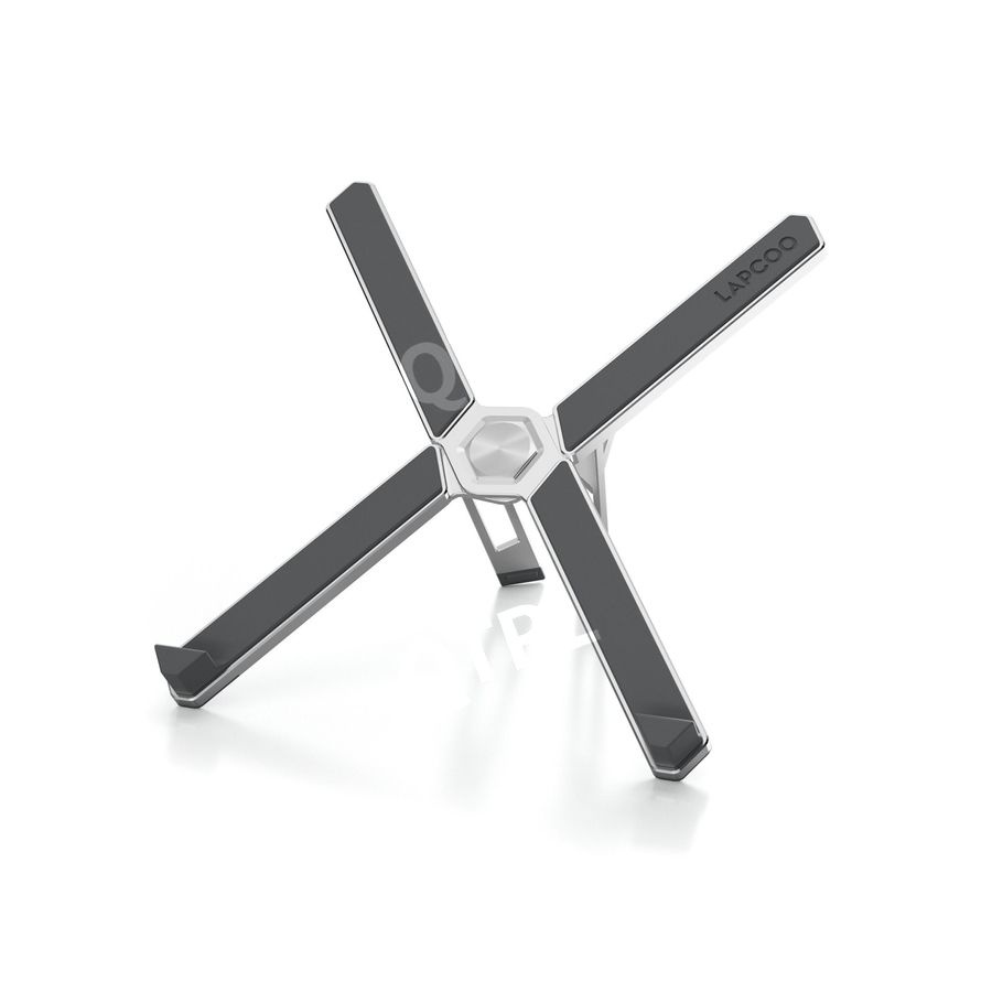 [해외] 알루미늄 합금 노트북 거치대 접이식 휴대용 경량 9단 높이 조절 스탠드