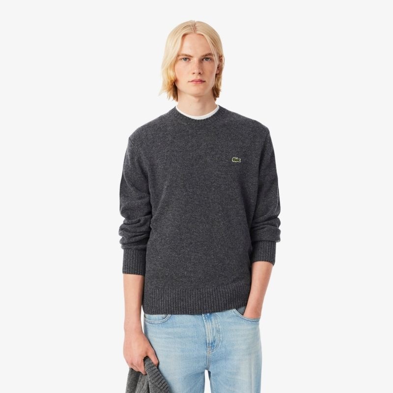 [라코스테]남성 [6컬러 택1] 방모 크루넥 스웨터 남자 라운드 니트 AH2916-55N_6 : 롯데ON