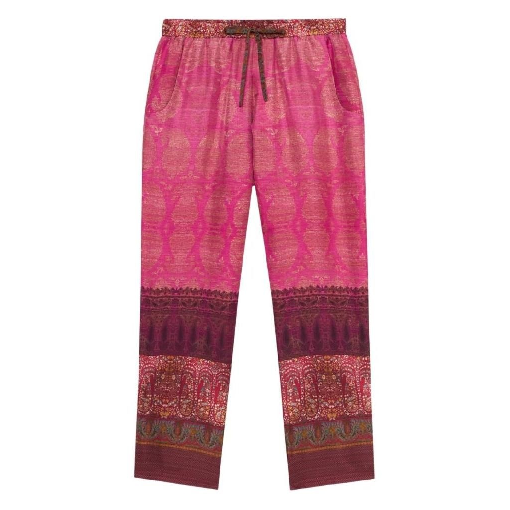 피에르루이마샤 피에르 루이스 마스키아 알로에 페이즐리 프린트 드로스트링 팬츠 ALOESPT10959SE TP440721087