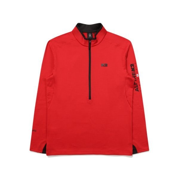 케이투 K2 ALP 전문형 폴라텍 파워그리드 집업 Red KMU24201R2 105638