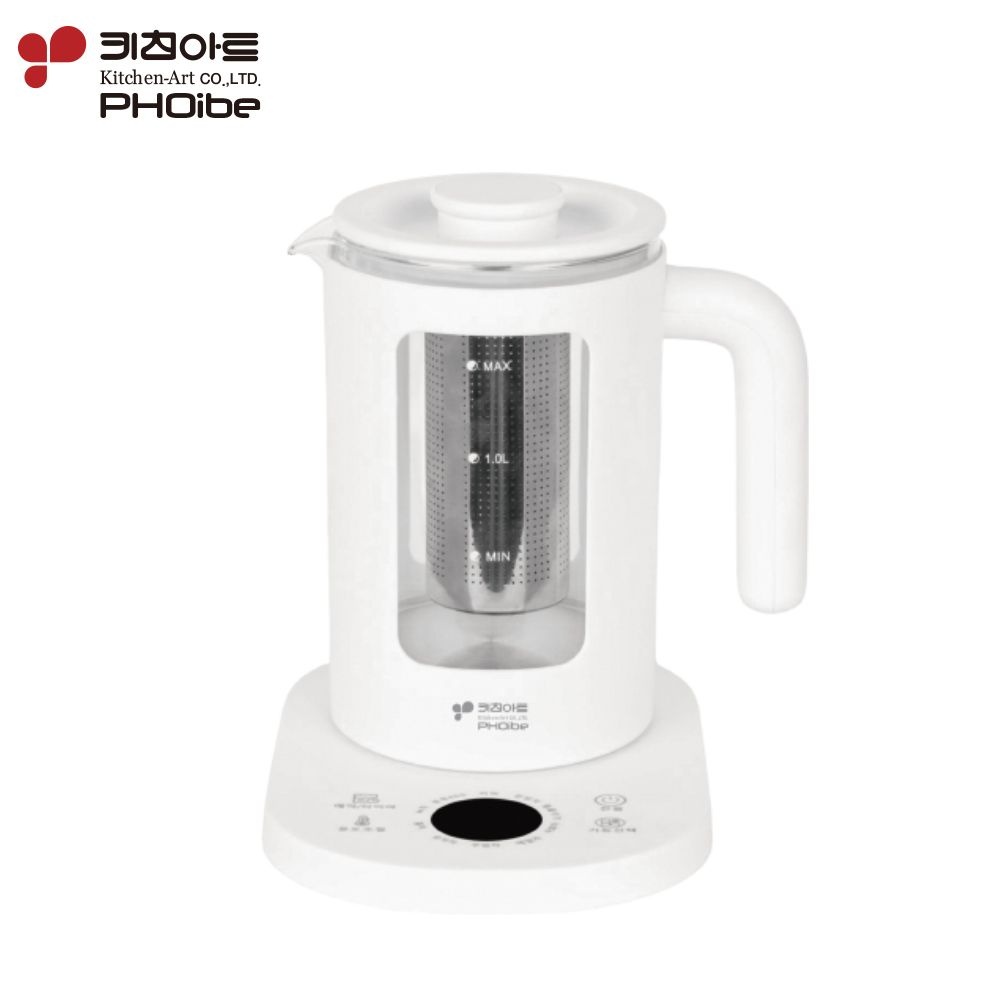 키친아트 포이베 티포트 1.5L KA-JS1802/전기포트 분유포트
