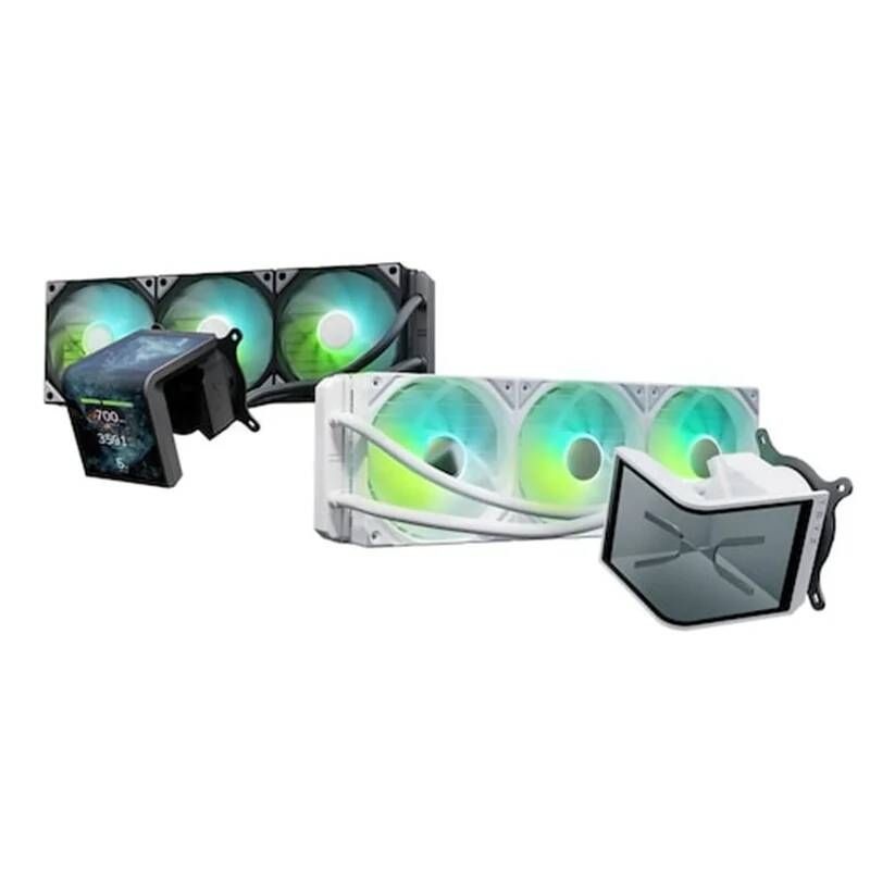 [해외] 수냉쿨러 냉각기 CPU PC 컴퓨터팬 쿨링팬 TRYX PANORAM 램 A 3D SE 360 화이트 2985130