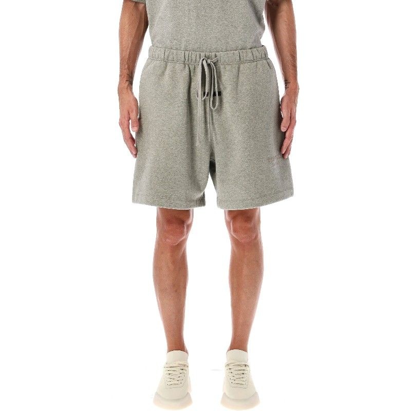 FEAR OF GOD ESSENTIALS 피어오브갓 에센셜 콘크리트 히터 소커 플리스 스웨트쇼츠 160SP252005F CH