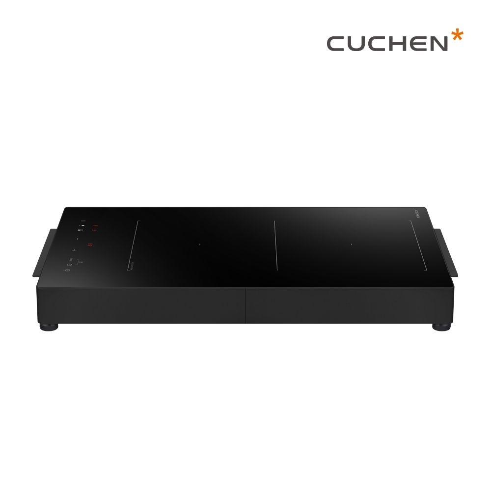 쿠첸 2구 플렉스존 인덕션 스탠드 전기레인지 CIR-CB23TOB1 3,400W