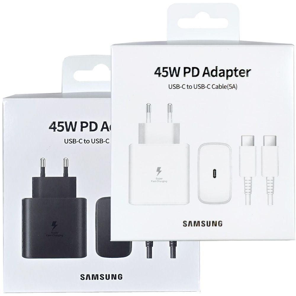 상품상세참조 삼성전자 45W PD 초고속충전기 C타입케이블 포함 EP-TA845