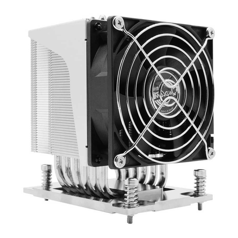 [해외] 듀얼 팬 서버 방열판 라디에이터 쿨러 Qingmei QM4UE-SP3-TR4EPYC Xiaolong 4U SP5 SP3 TR4 3990X