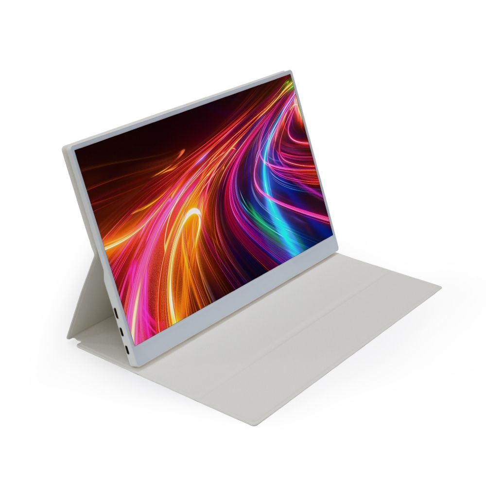 카멜 포터블 FHD 터치 휴대용모니터 CPM1530IT 38~40cm(15인치), 화이트