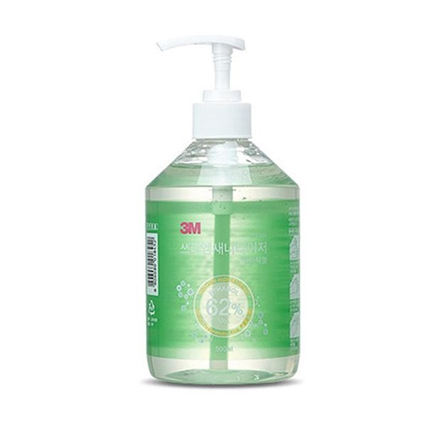 3M 새니타이저 손소독제 500ml 베이직겔 9262 손세정제
