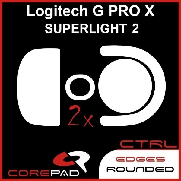 corepad 코어패드 로지텍 G PRO X Superlight 2 마우스 피트 CTRL버전 지슈라2