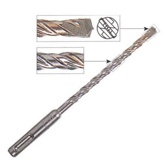 10298 2날 콘크리트비트 22x250mm 기리 드라이버 전동 엔진 전동악세사리 비트단품