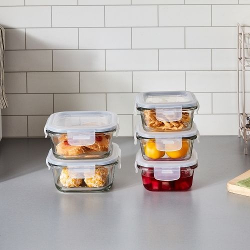 [롯데백화점] 모던하우스 뉴세이프락 실속 밀폐용기 5P세트 [KC0522001]