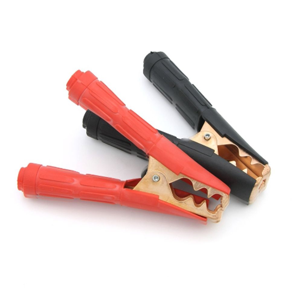 차량배터리연결집게 전원테스트악어클립 점프선제작클립 전류50A