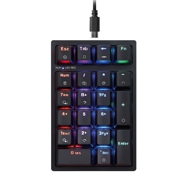 메타블 숫자 키패드, 메텐프로 RGB 매크로 갈축