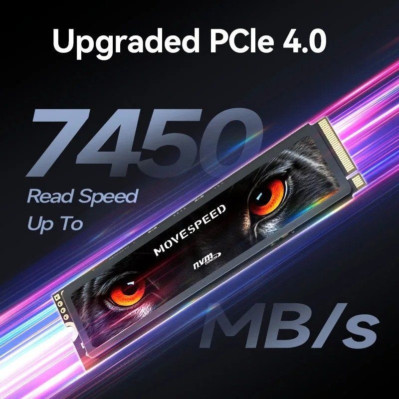 [해외] 무브스피드 M.2 SSD NVMe PCIe 4.0 PC PS5