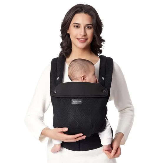 Momcozy 베이비 캐리어 인체공학적 핸즈프리 착용간편 요추 지지 3-18KG