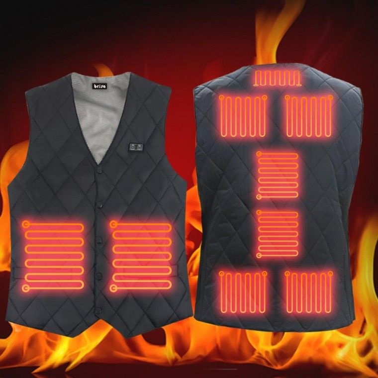 브리사 듀얼 겨울 방한 발열조끼 보온 핫팩 남녀공용 등산 낚시 골프장 스키장 캠