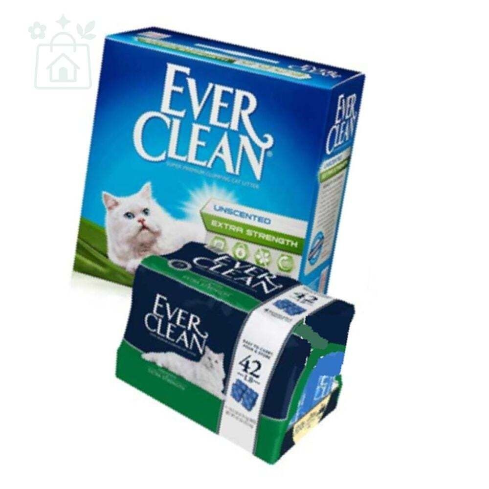 루다스 에버크린 고양이모래 19KG UN 무향  고양이고급모래 청결모래 무향고양이모래