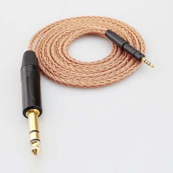 젠하이저 HD599 HIFI 16 코어 7N OCC 이어폰 케이블 -