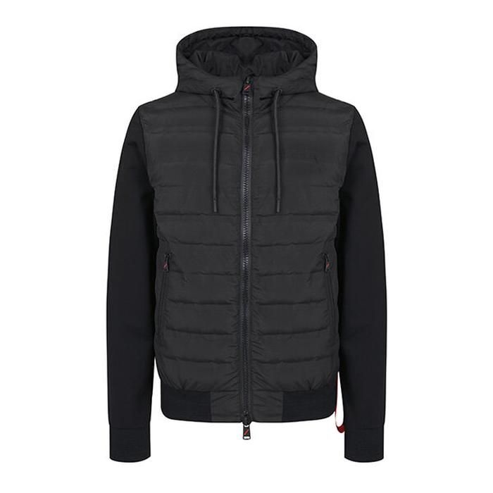 AFTER LABEL/한성에프아이 [에프터라벨(Italy)][애프터라벨]남성 앞판 다운 패치 후드 점퍼 MMCOL5A41-900